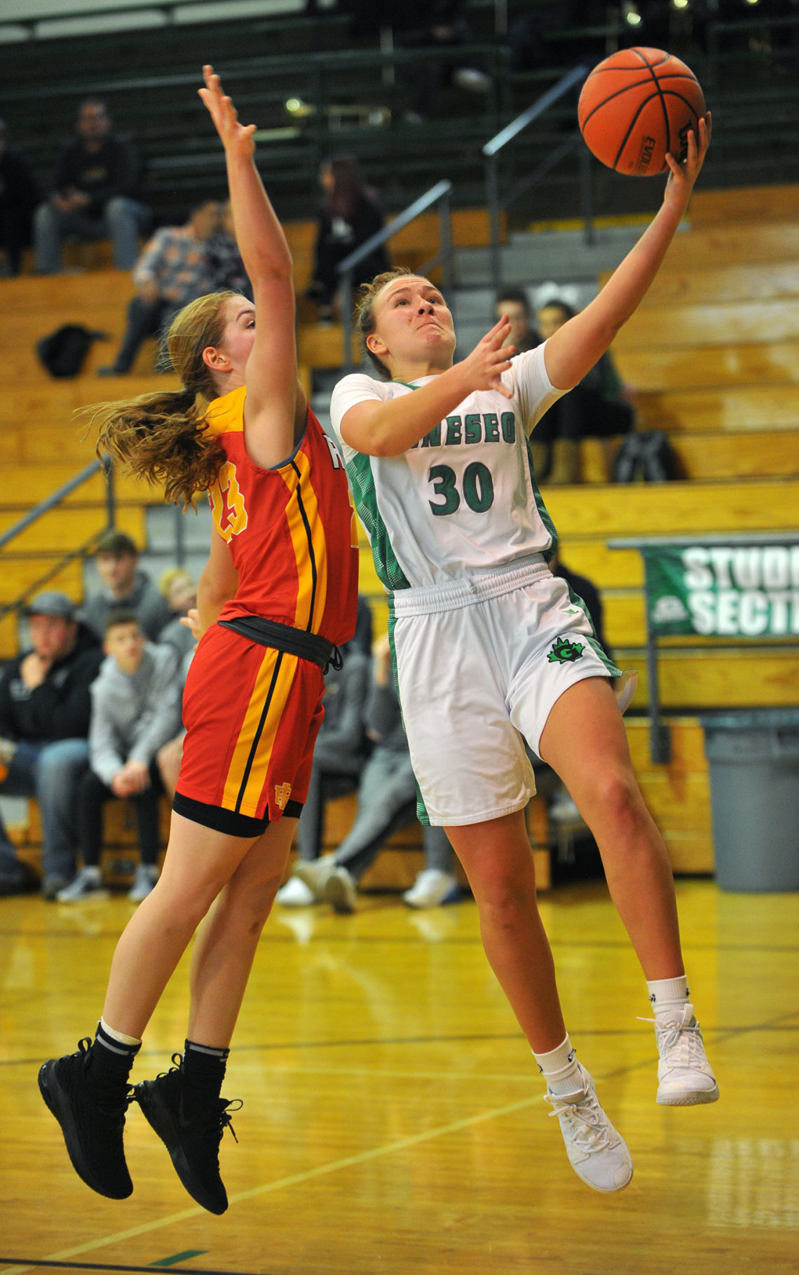 Rock Island vs Geneseo girls basketball at Geneseo.